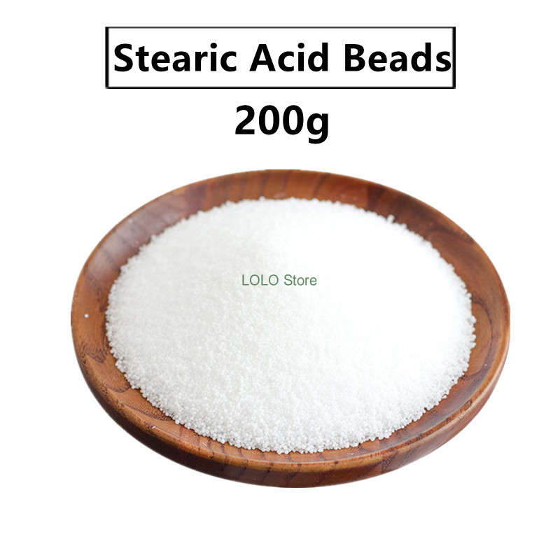 Soap Making Acid - 200g Stearic Acid Beads - Stearin
