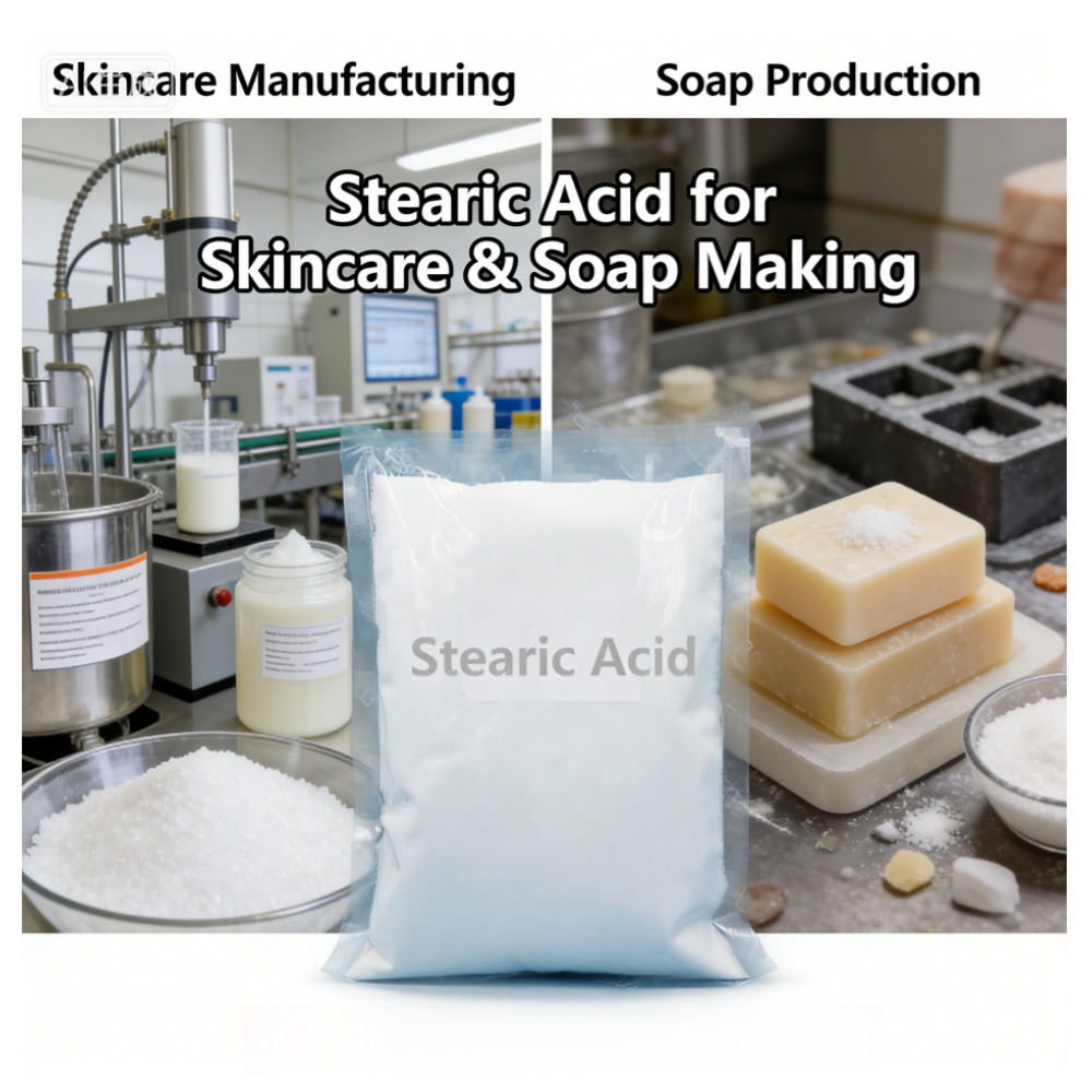 Soap Making Acid - Premium Stearic Acid Powder 100% Pure