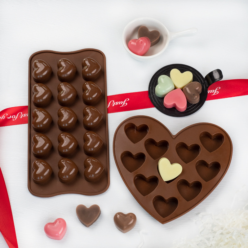 Soap Making Kit Amazon - Multi Size Love Silicone Chocolate Mold