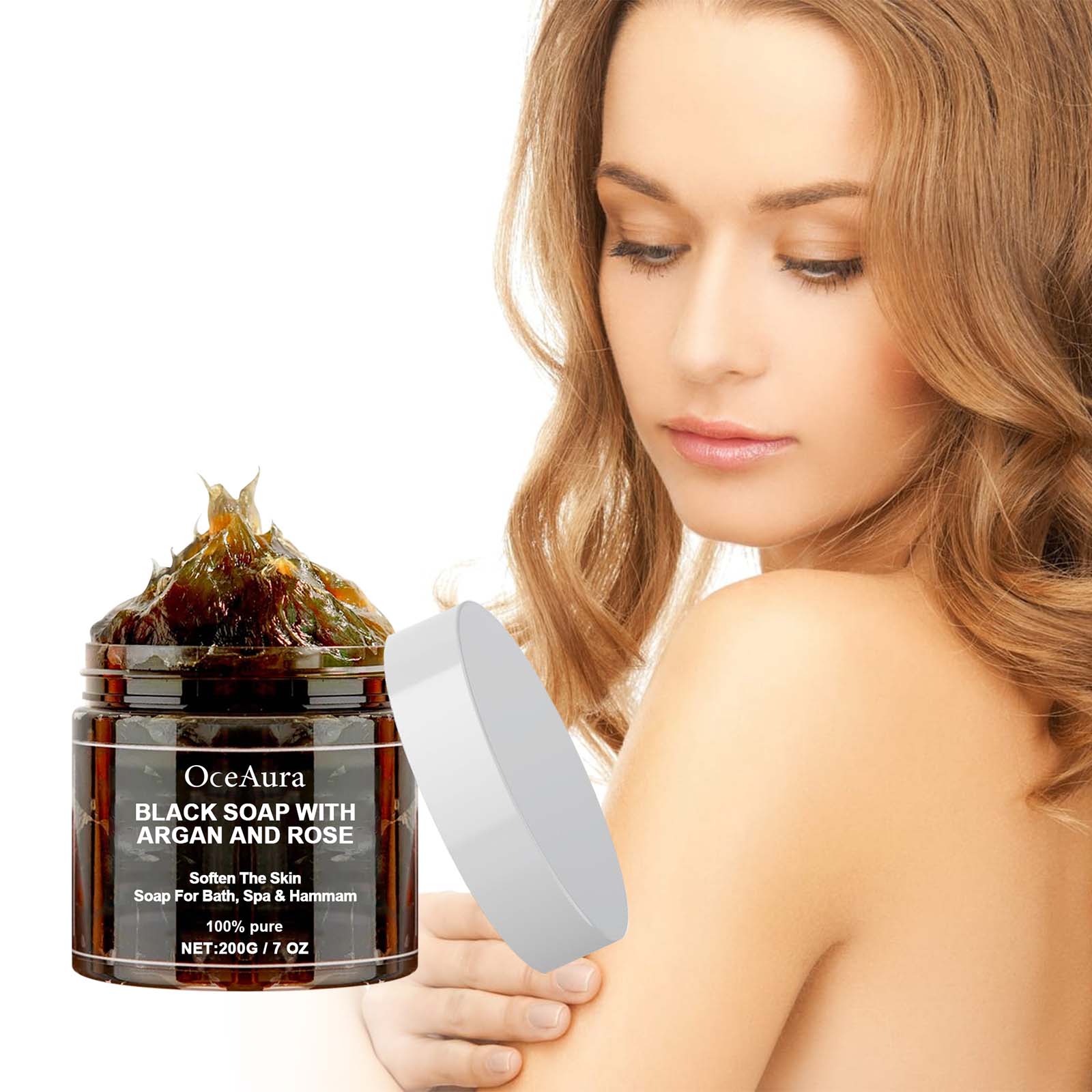 Soap Making Unit - OCEAURA Black Soap With Argan And