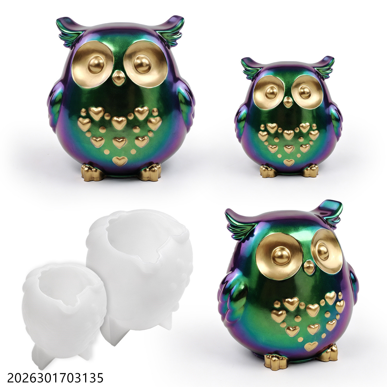 Soap Making Kit Amazon - Owl Silicone Mold 3D Bird Shape