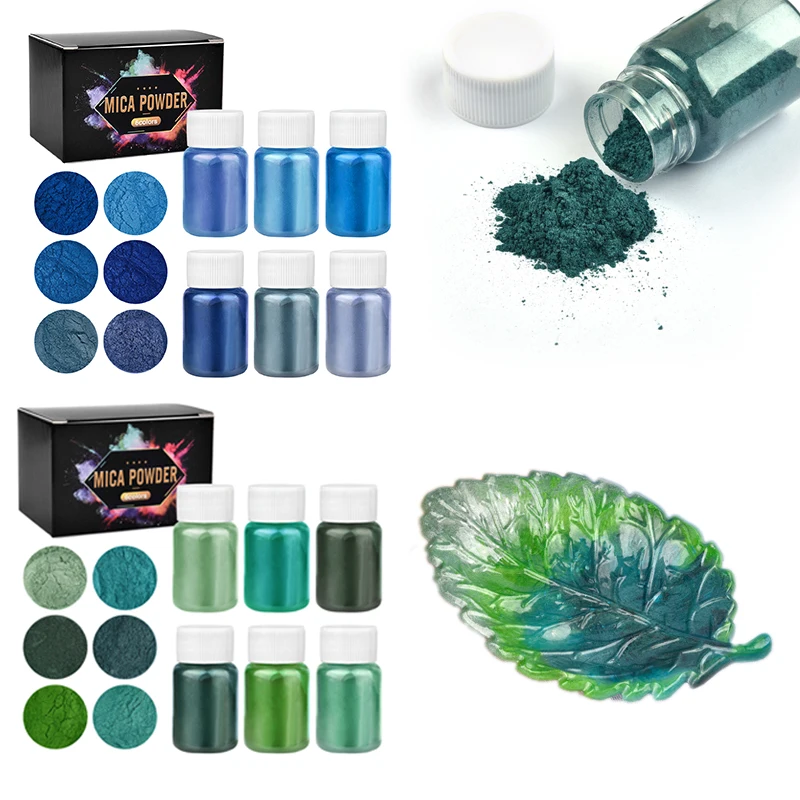 6Color/ Box Epoxy Mica Powder  - Soap Making Kit Amazon ulasan dan harga