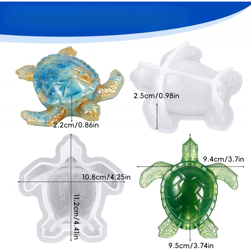 2Animal Resin Mold Set，3DTurtl - Soap Making Kit Amazon ulasan dan harga