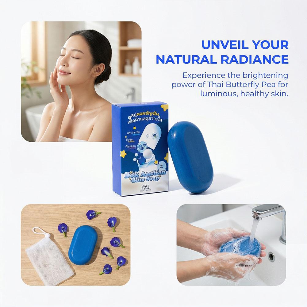 65G 1/2/3pcs Dok Anchan Blue S - Soap Making Unit ulasan dan harga
