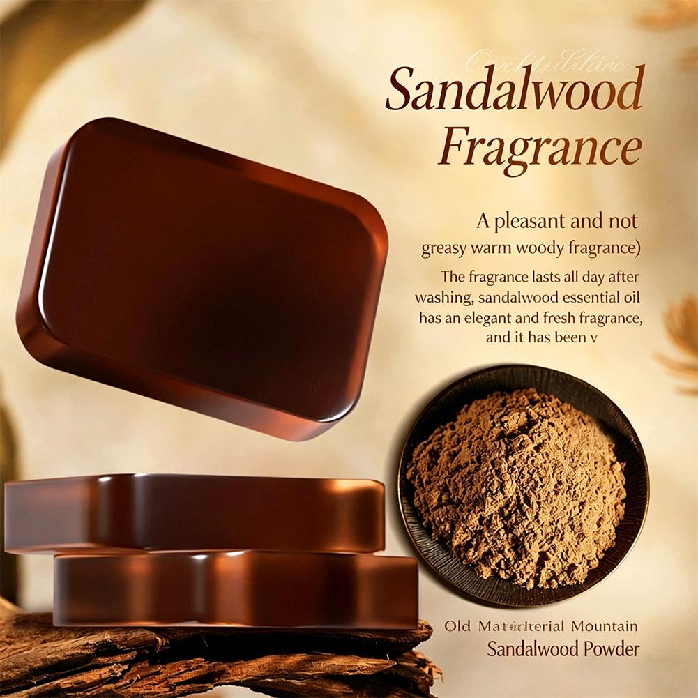 1/3/5pcs Men's Sandalwood Hand - Soap Making Unit ulasan dan harga