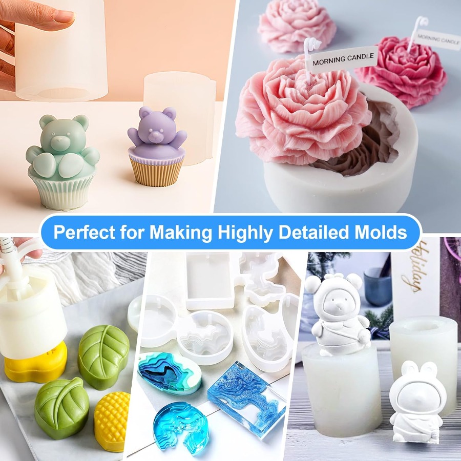 Silicone Mold Making Kit, 38.8 - Soap Making Unit ulasan dan harga